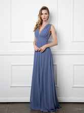 Load image into Gallery viewer, Sicily V-Neck Front and Back Grecian Chiffon Dress
