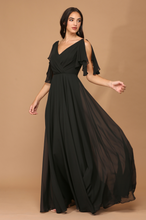 Load image into Gallery viewer, Ferrara Chiffon Split Sleeve Dress
